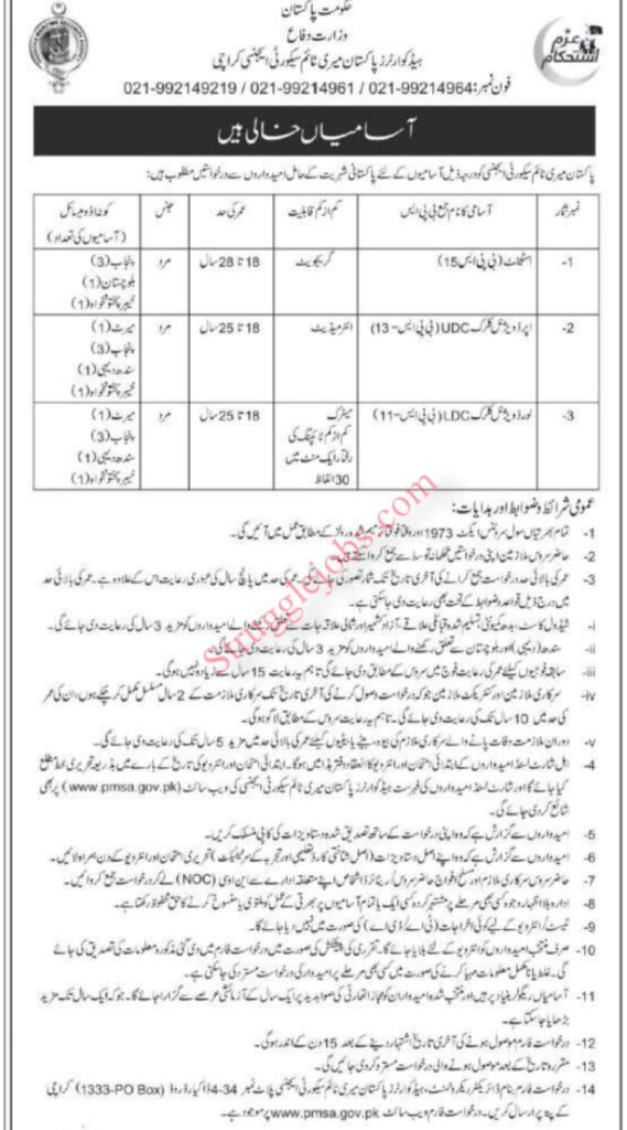 Maritime Security Agency Jobs – Apply Now