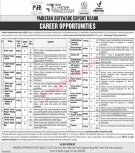PSEB Jobs in Islamabad