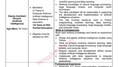 NADRA Deputy Assistant Director Jobs 2025