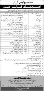 Sindh Judicial Academy SJA Jobs 2025 Online Application Form